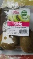 Mängden socker i 4 kiwis origine France