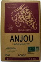 Mängden socker i Vin rouge biologique AOC Anjou (fontaine de 5 L)