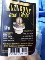 Mängden socker i Macarons aux noix