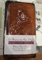 Mängden socker i Pain d'épices pur miel aux figues