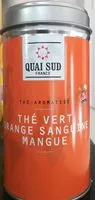 Mängden socker i Thé vert orange sanguine mangue