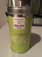 Mängden socker i Thé vert pêche-abricot-romarin