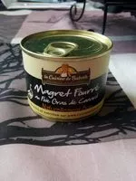 Mängden socker i Magret fourré au foie gras de canard