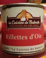 Mängden socker i Rillettes d'oie