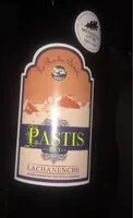 Mängden socker i Pastis