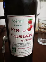 Mängden socker i Apéritif à base de vin et de framboise
