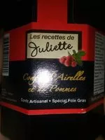 Mängden socker i Confit d'Airelles et de Pomme s