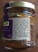Mängden socker i Confit De Figues Artisanal 100G R.jul.