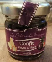 Mängden socker i Confit Figues au thym