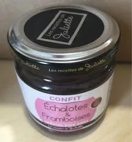 Mängden socker i Confit Echalotes & Framboises