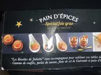 Mängden socker i Pain d'épices spécial foie gras