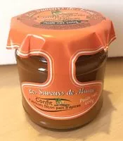 Mängden socker i Confir d'abricots façon pain d'épices