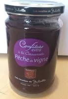 Mängden socker i Confiture extra à la cassonade