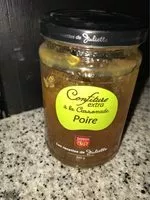 Mängden socker i Confiture extra à la cassonade Poire