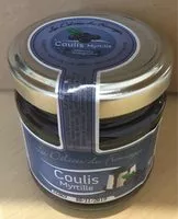 Mängden socker i Coulis de Myrtille