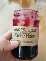Mängden socker i Confiture extra à la cassonade cerise noire
