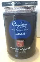 Mängden socker i Confiture extra à la Cassonade Cassis