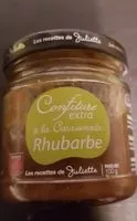 Mängden socker i Confiture à la rhubarbe