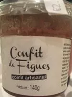 Mängden socker i Confit de figues