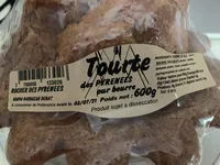 Mängden socker i Tourte des Pyrénéees