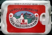 Mängden socker i Oeufs de poules élevées en plein air