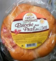 Mängden socker i Brioche aux pralinettes traditionnelle, l'unite de