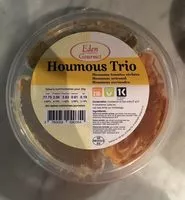 Mängden socker i Trio Houmous oriental, coriandre, tomates séchées