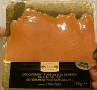 Mängden socker i Saumon Fumé Élevé en Norvège