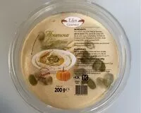 Mängden socker i Houmous exotique aux graines de courge