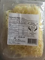 Mängden socker i Mozzarella râpée