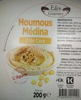 Mängden socker i Houmous Médina
