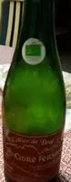 Mängden socker i Cidre fermier