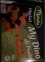 Mängden socker i My dino de poulet