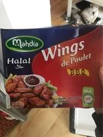 Mängden socker i Wings de poulet halal BBQ Mah