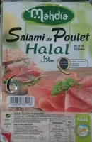 Mängden socker i Salami de poulet Halal