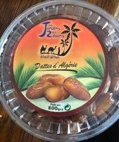 Mängden socker i Dattes d'Algérie