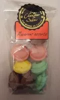 Mängden socker i Macarons assortis