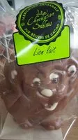 Mängden socker i Moulage chocolat au lait décoré