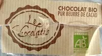 Mängden socker i Moulage de chocolat au lait bio