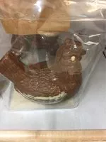 Mängden socker i Moulage chocolat au lait décoré