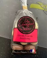 Mängden socker i oeufs fourrés feuilletés