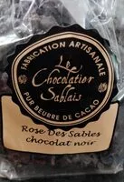 Mängden socker i Rose des Sables au chocolat noir