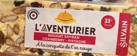 Mängden socker i L'aventurier Nougat Safran Cranberry Pistache