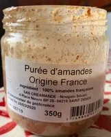 Mängden socker i Puree d'amandes