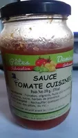 Mängden socker i Sauce tomate cuisinée