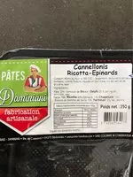 Mängden socker i Cannellonis ricotta epinards