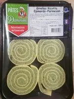 Mängden socker i Girelles Ricotta Épinard Parmesan