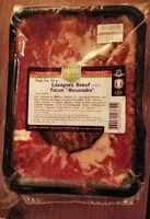 Mängden socker i Lasagnes bœuf façon "moussaka"