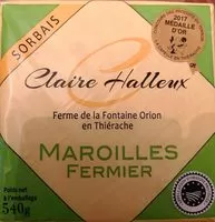 Mängden socker i Maroilles fermier