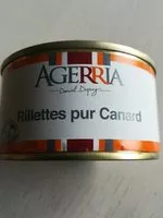 Mängden socker i Rillettes pur canard